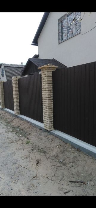 Забори Бетонні роботи  фундаменти