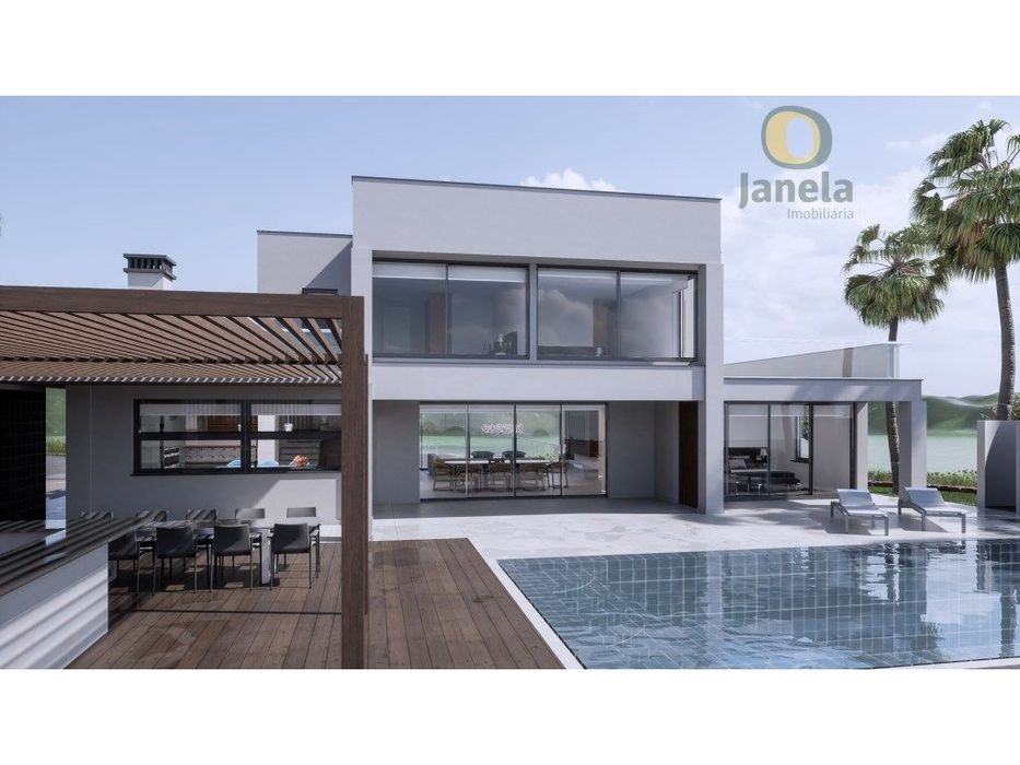 Moderna e Notável Vila em lote com 10.000 m2 em urbanização de luxo