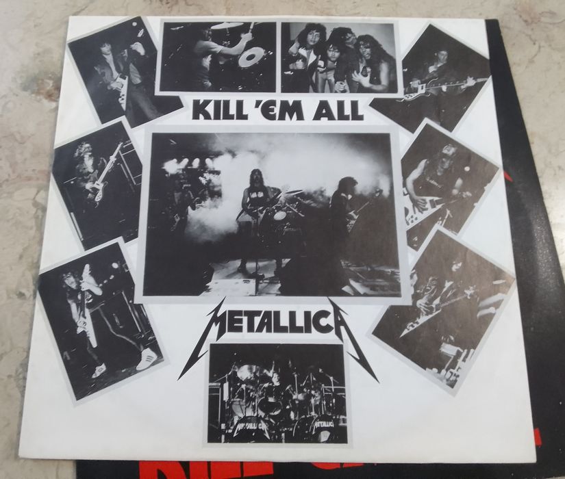 Metallica kill em all África do sul lp