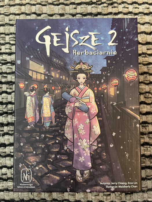 Gejsze 2 herbaciarnie gra planszowa