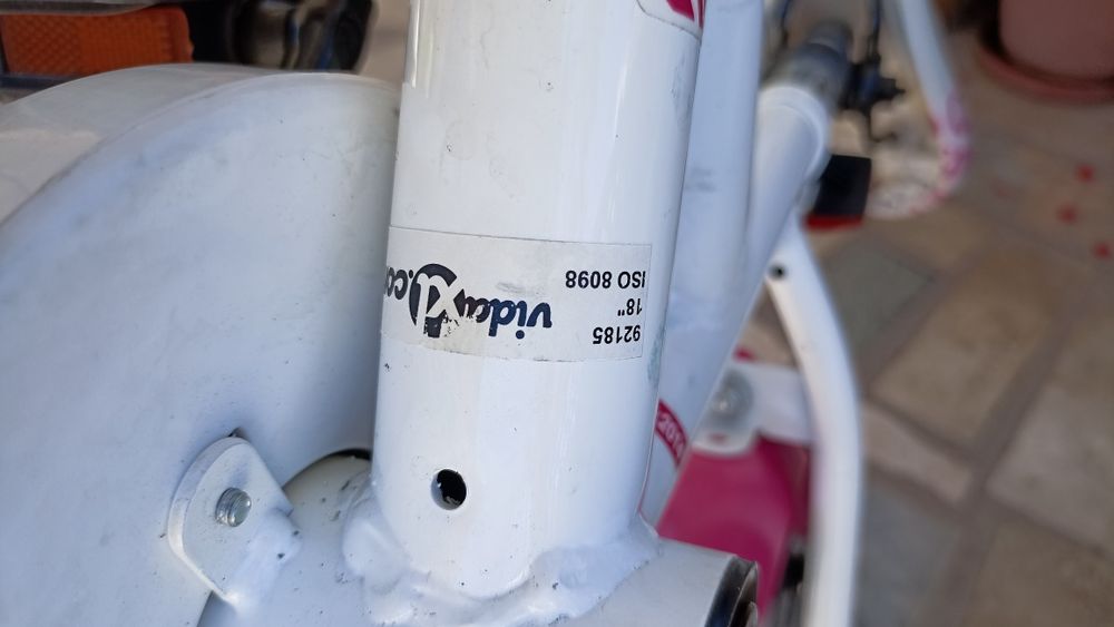 Bicicleta de menina roda 18.