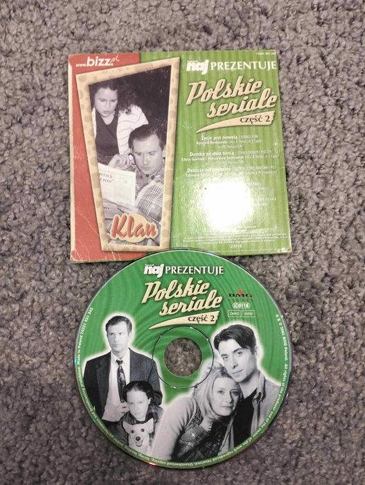 Polskie seriale część 2 muzyka CD