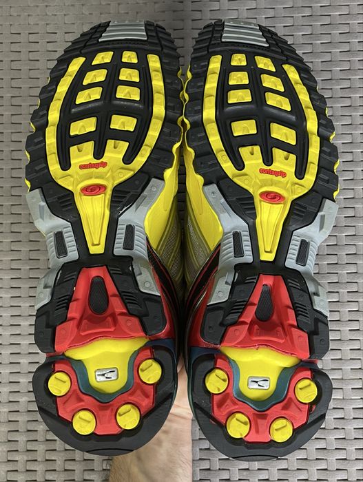 Salomon Ground Control кроссовки 44 размер трекинговые яркие