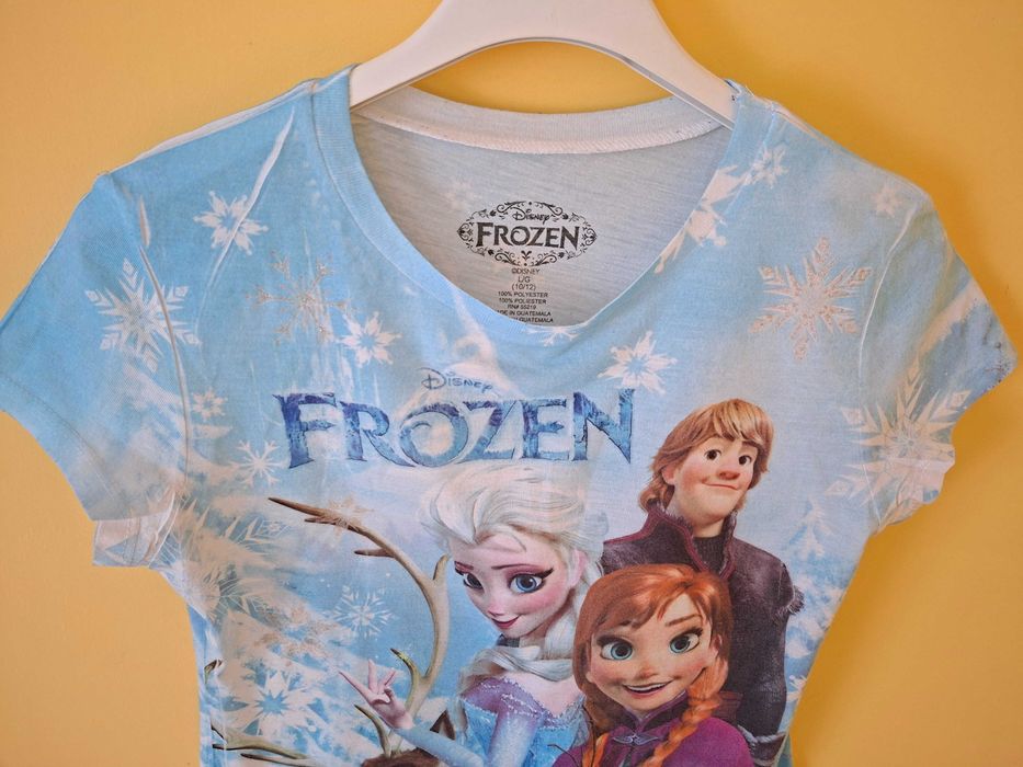 Bluzka z krótkim rękawem Frozen Kraina Lodu