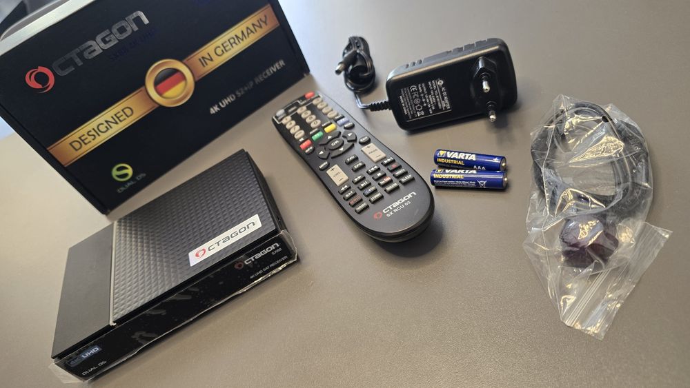 Dekoder Octagon SX88 V2 4K UHD S2+IP RECEIVER