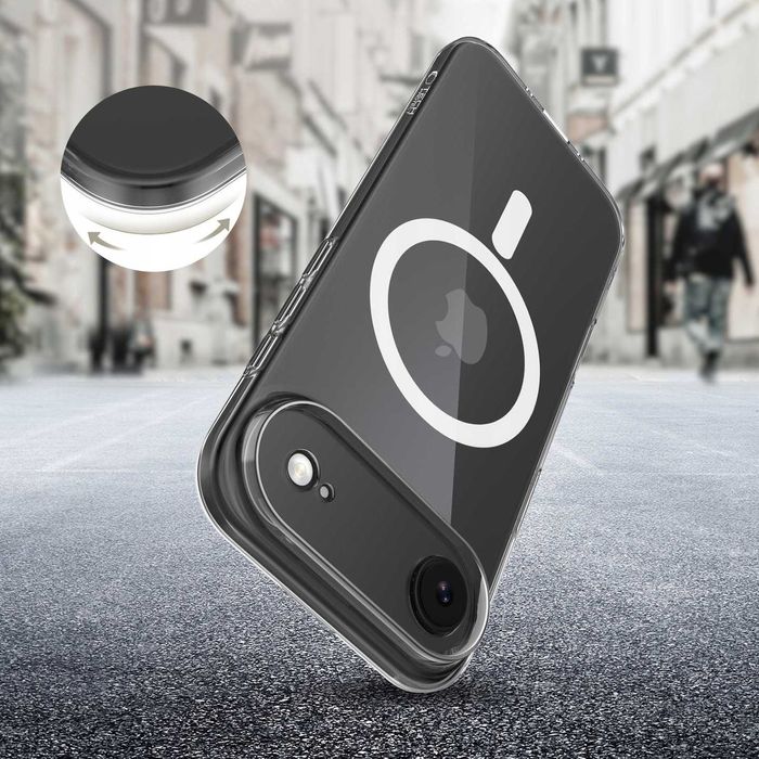 Plecki Tech-protect do Apple iPhone 17 Air bezbarwny