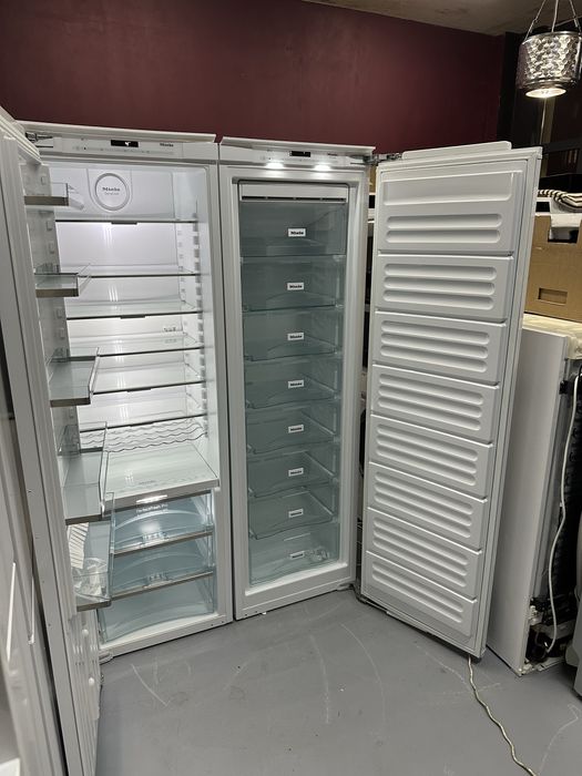 Комплект холодильник + морозилка Miele K 37472 id + FNS 37402 i