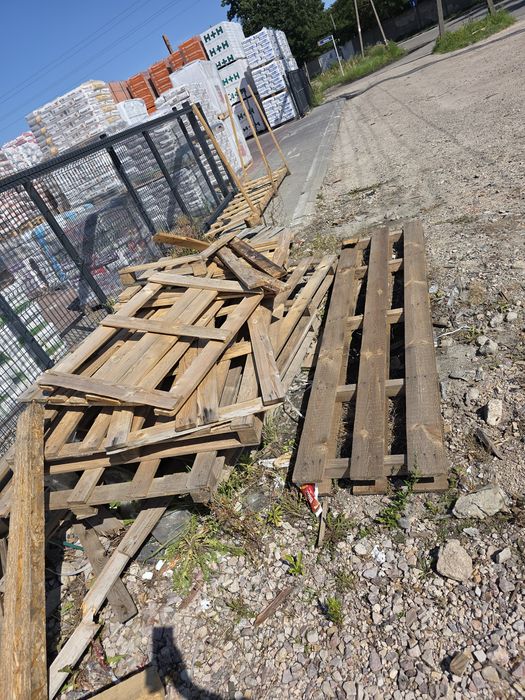 Palety uszkodzone na opał