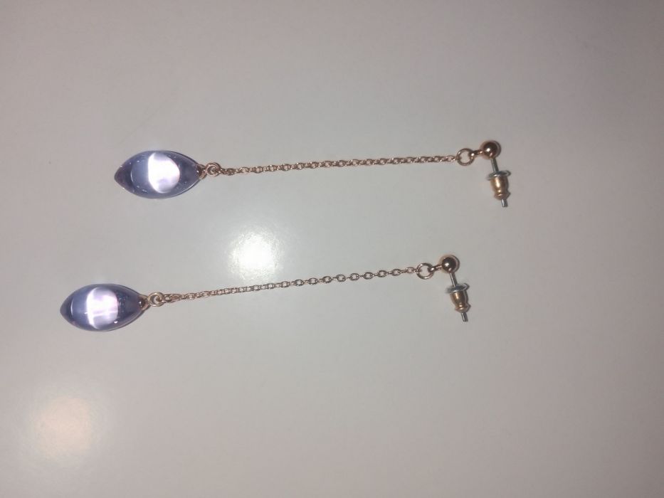 Сережки до зимової шапки, сережки до Нового року