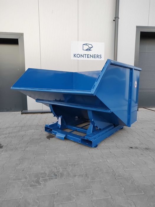 Kontener , koleba, wywrotka samowyładowcza, odpady, złom 1,5m3
