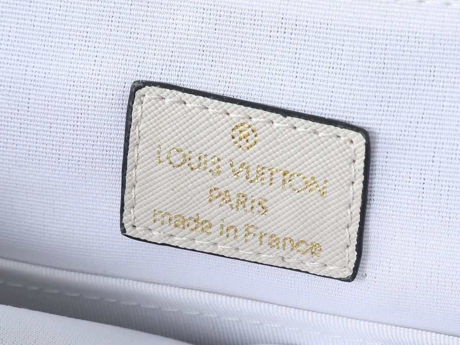 LOUIS VUITTON DISTRICT черная и белая сумка мужская планшетка