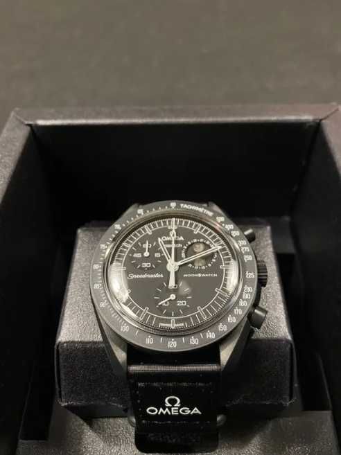 Swatch X Omega Bioceramiczny zegarek Moonswatch Mission To Moonphase