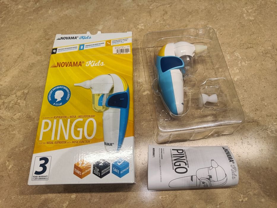 Elektryczny aspirator do nosa Novama Pingo Kids – stan bardzo dobry
