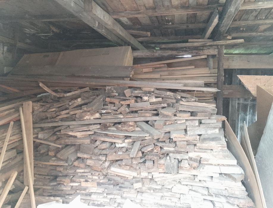 Drewno opałowe, suche deski