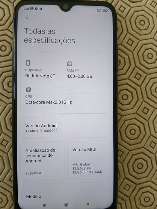 Redmi Note 8 T 128gb