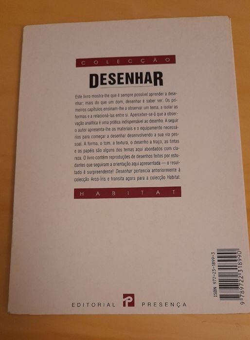 Livro “ Desenhar “ – Coleção Habitat