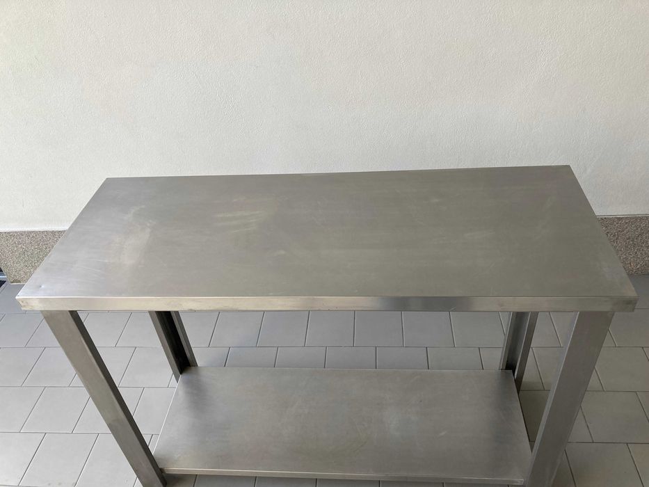 bancada,  mesa, escaparate em aço inox