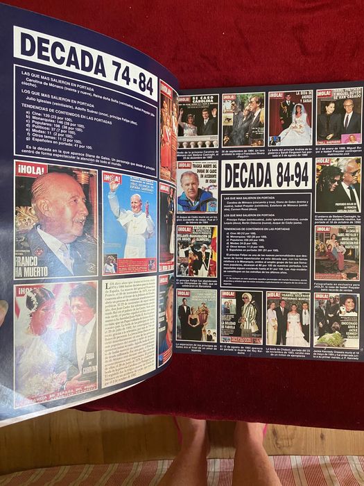 50 Aniversário da revista Hola 1944/1994 Tomos 1 e 2