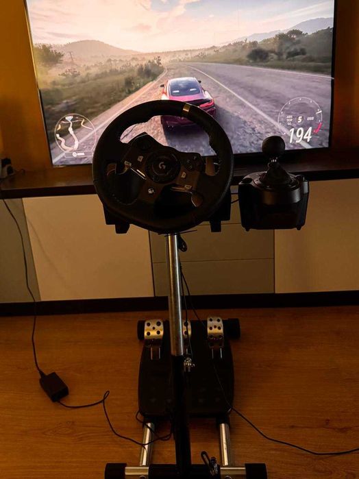 Logitech G920 + Shifter + Wheel Stand Pro Deluxe V2 – KOMPLET