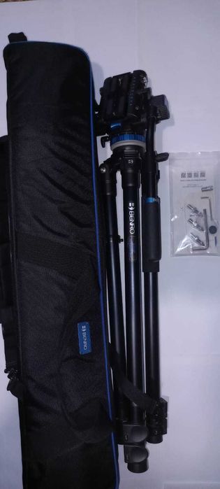 Statyw Benro A373F + Głowica S8 Pro olejowa