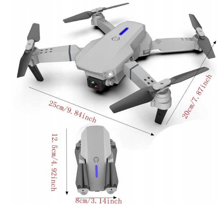 Dron FPV podgląd z kamery na żywo WIFI HD zdalnie sterowany