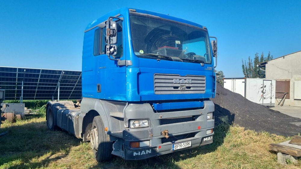 MAN TGA 18.360 stanrad Manual uszkodzony silnik
