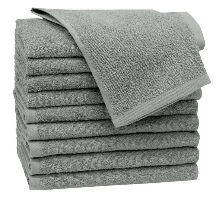 Kit 10 Toalhas 30 x 50 cm Zurique Algodão 100%