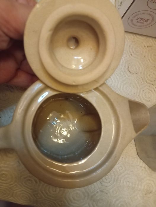Chaleira de porcelana