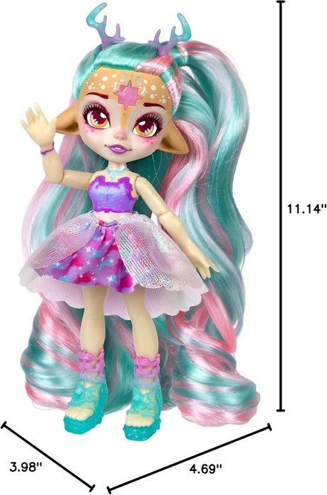 Куклa Магик Олeненoк Диpли Magic Mixies Galaxy Hair Pixlings Deerlee
