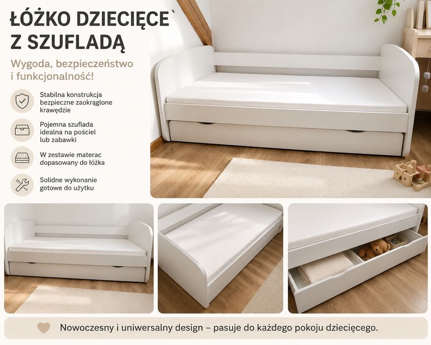 Sprzedam łóżko dziecięce