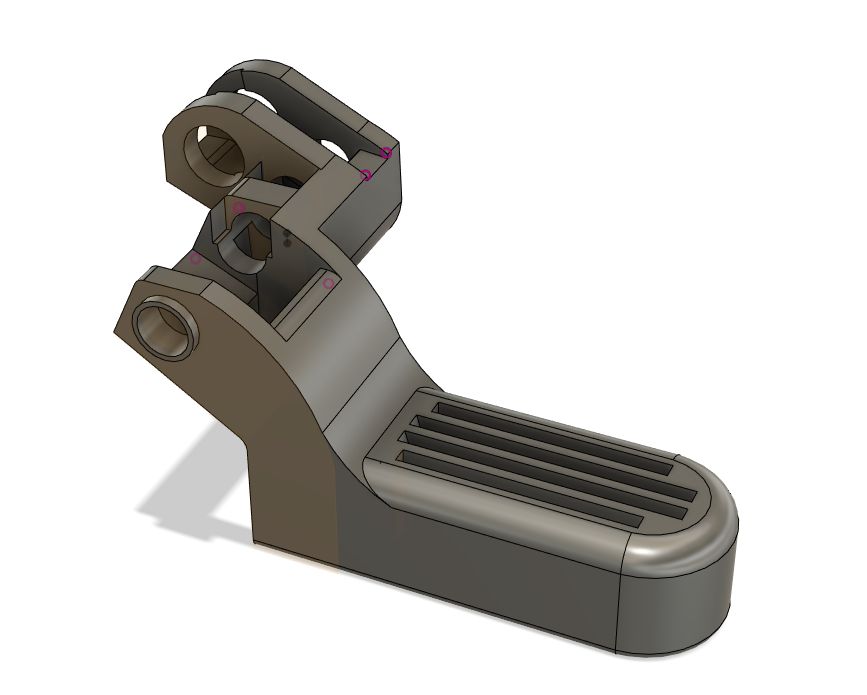 Рычаг торцовочной пилы Dewalt N082785 усиленный 3д печать