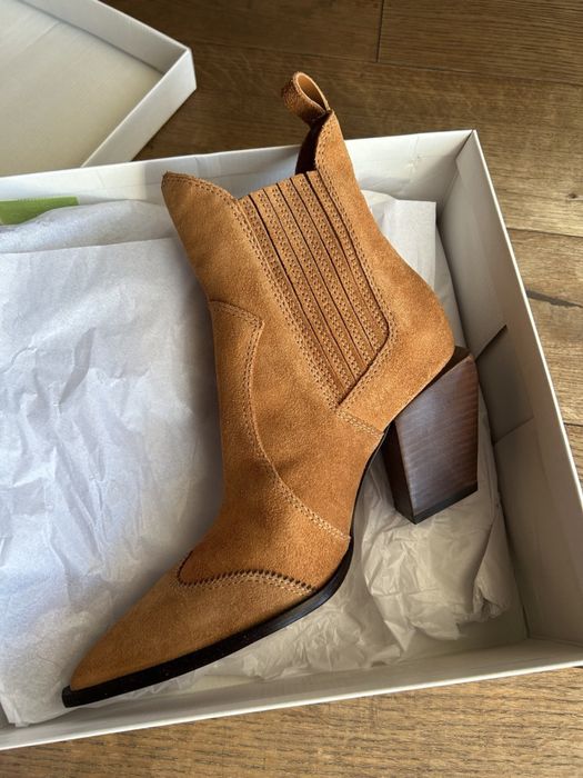 Ботільони Schutz, казаки, ковбойки, 38р,