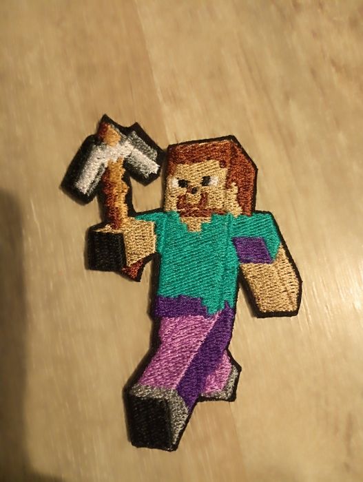 Minecraft. Komplet naszywek