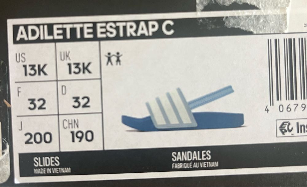 Chinelos Adidas - 2 pares