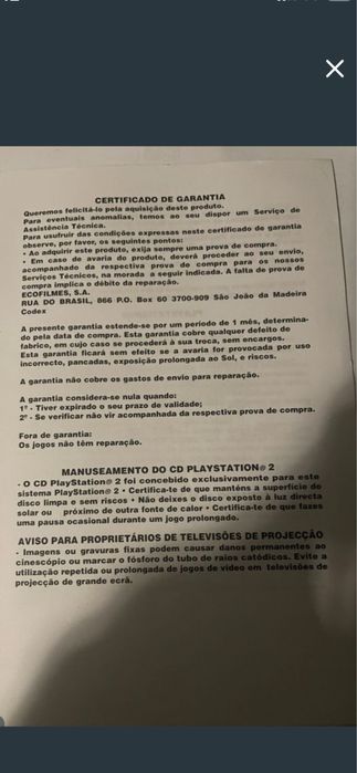 Manual Instrucoes Ps2
