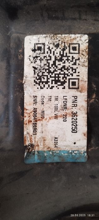 Most do sprintera 906 i bak 100l