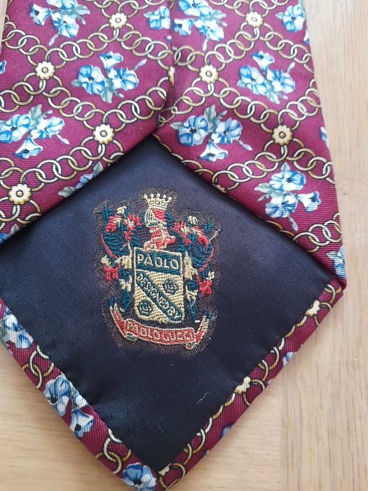 Paolo Gucci krawat 100% jedwab silk