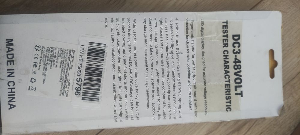 Miernik napięcia tester obwodu