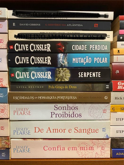 Livros vários - Preços vários