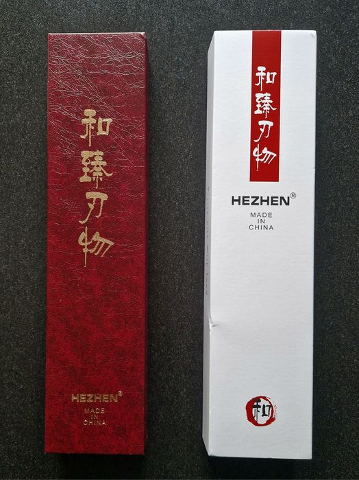 Нож HEZHEN 5 дюймов, 73 слоя, лезвие дамасск