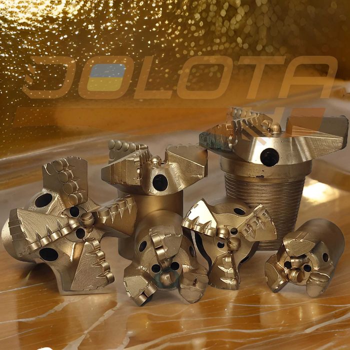 PDC долото для буріння свердловин на воду пдц буровое долото БКВД АТП