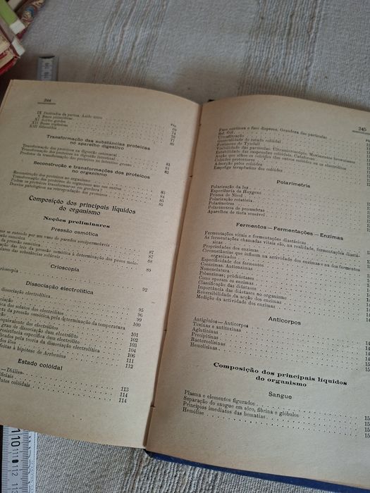 Matérias Proteicas Achilles Machado em 1919