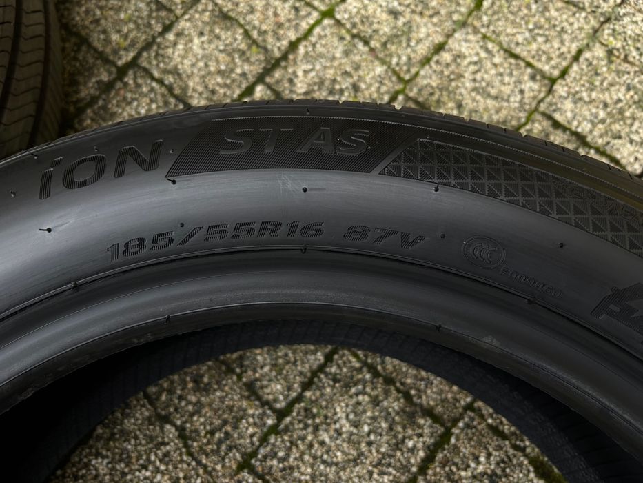 185/55 R16 87V - 4 nowe opony Hankook iON, DOT 2025, taniej o 50%