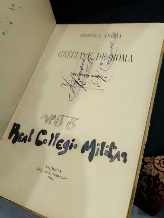 História Antiga da Grécia e de Roma - Fortunato de Almeida (1904)