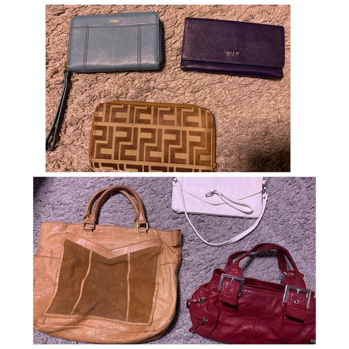 Сумка шопер шкіра портмоне гаманець fossil clarks topshop fendi vif