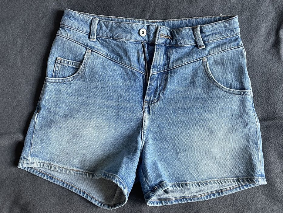 Spodenki Cross Jeans z wysokim stanem L/40