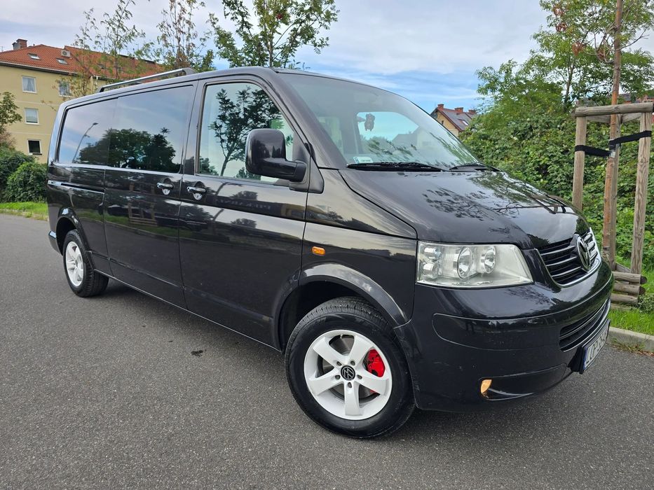 Volkswagen Transporter Volkswagen Transporter T5 LONG Super Stan Wrocław Zamiana za Osobowe