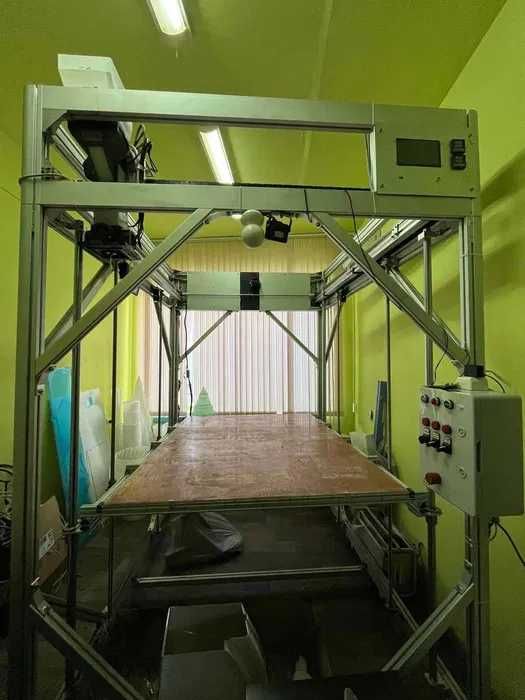 Готовий бізнес: Великогабаритний гранульний 3D-принтер (1.5х1х1.6м)