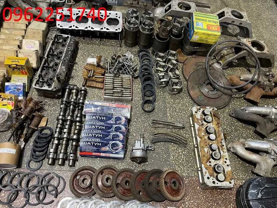 Деталі двигуна Волга, Газ 21, Газ 24, Змз 402, Уаз 452, Уаз 469 Газель