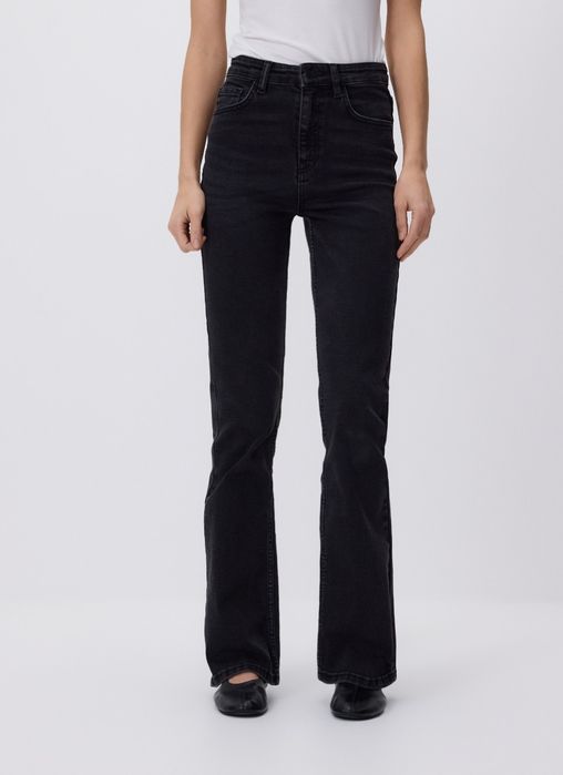 Jeansy flare bootcut Reserved nowe